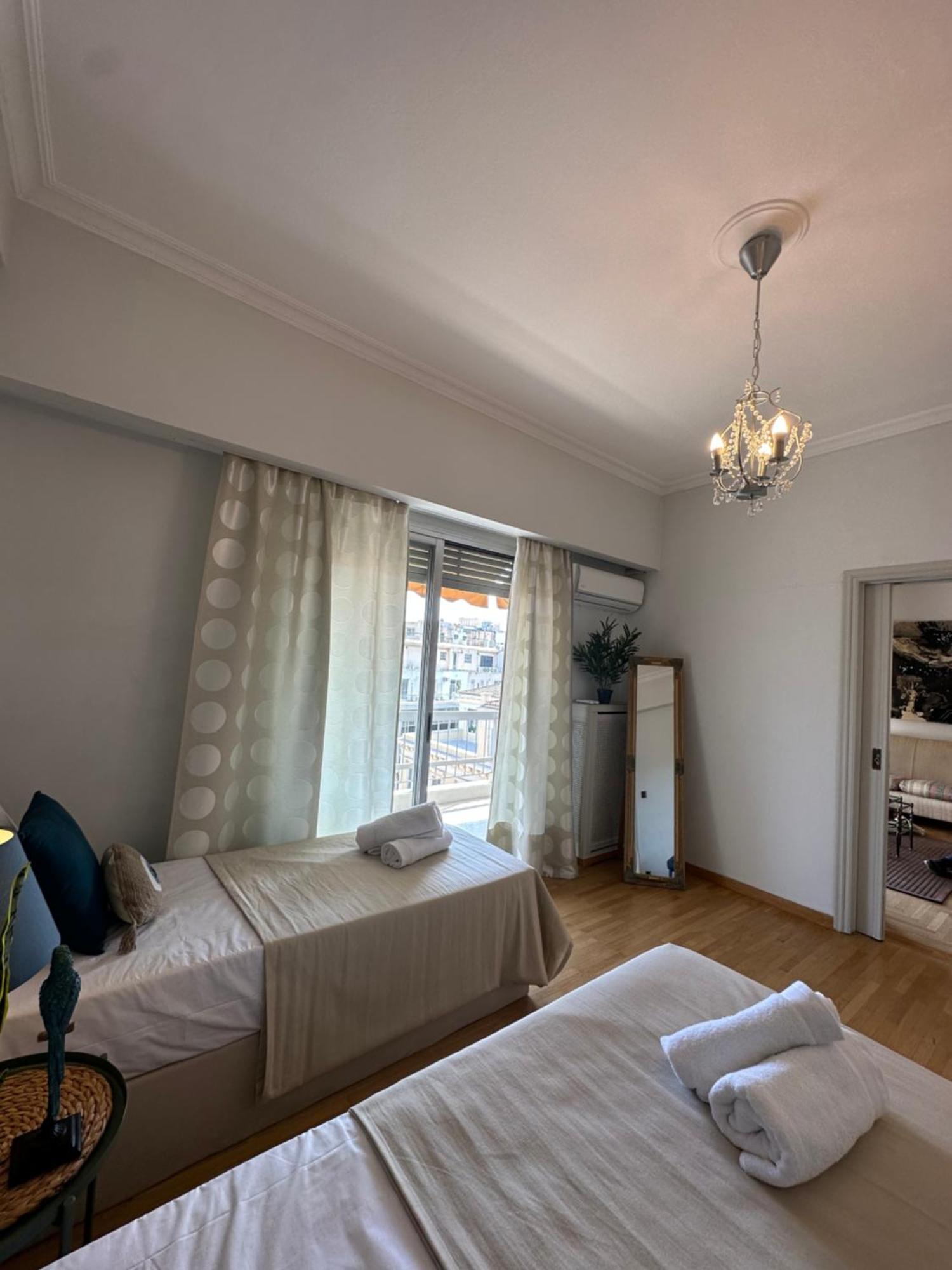 2 Bd Apt In Syntagma With Acropolis View Athene Buitenkant foto
