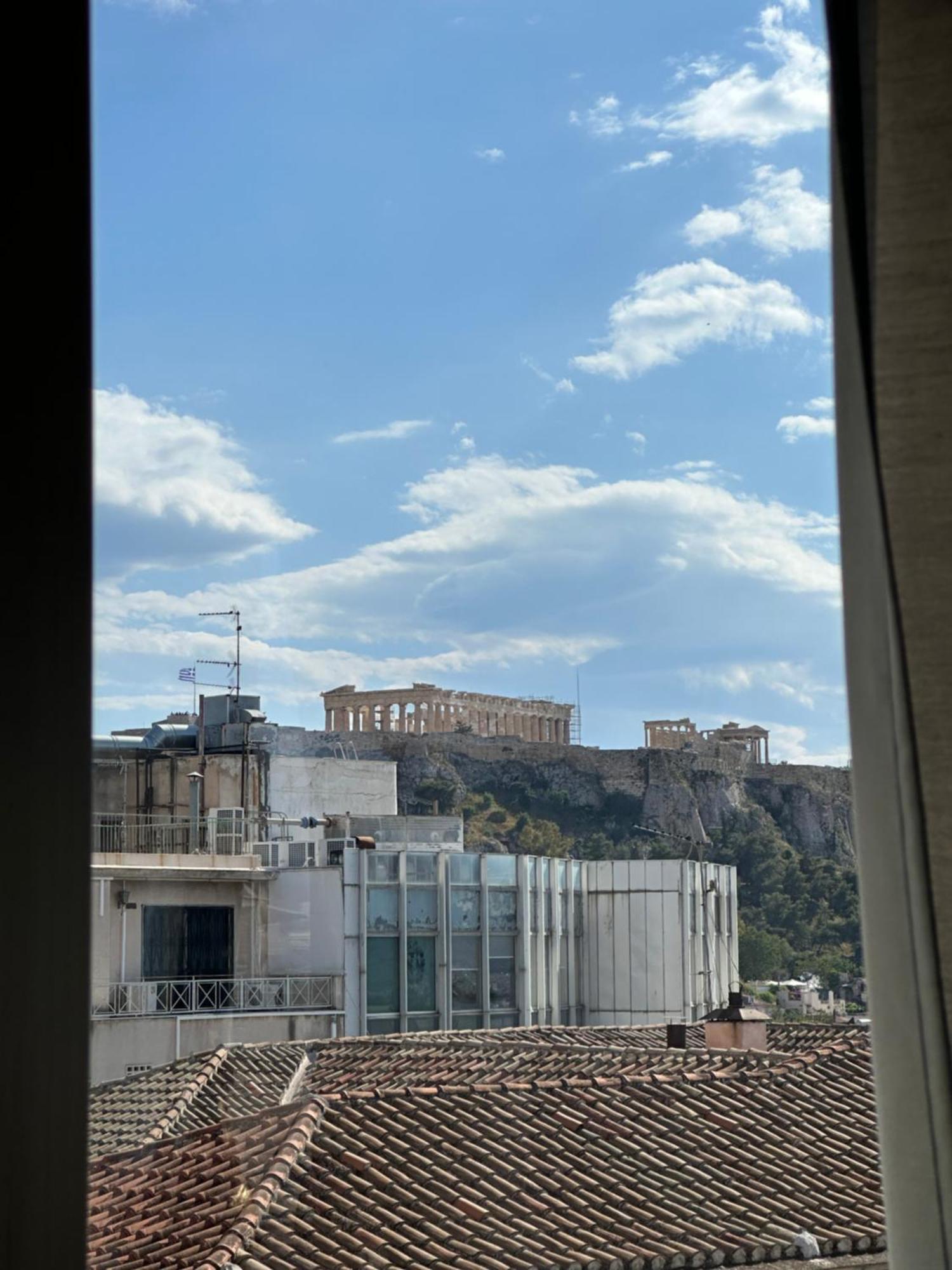 2 Bd Apt In Syntagma With Acropolis View Athene Buitenkant foto